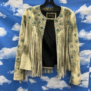 Scully Leather Jacket with Tags